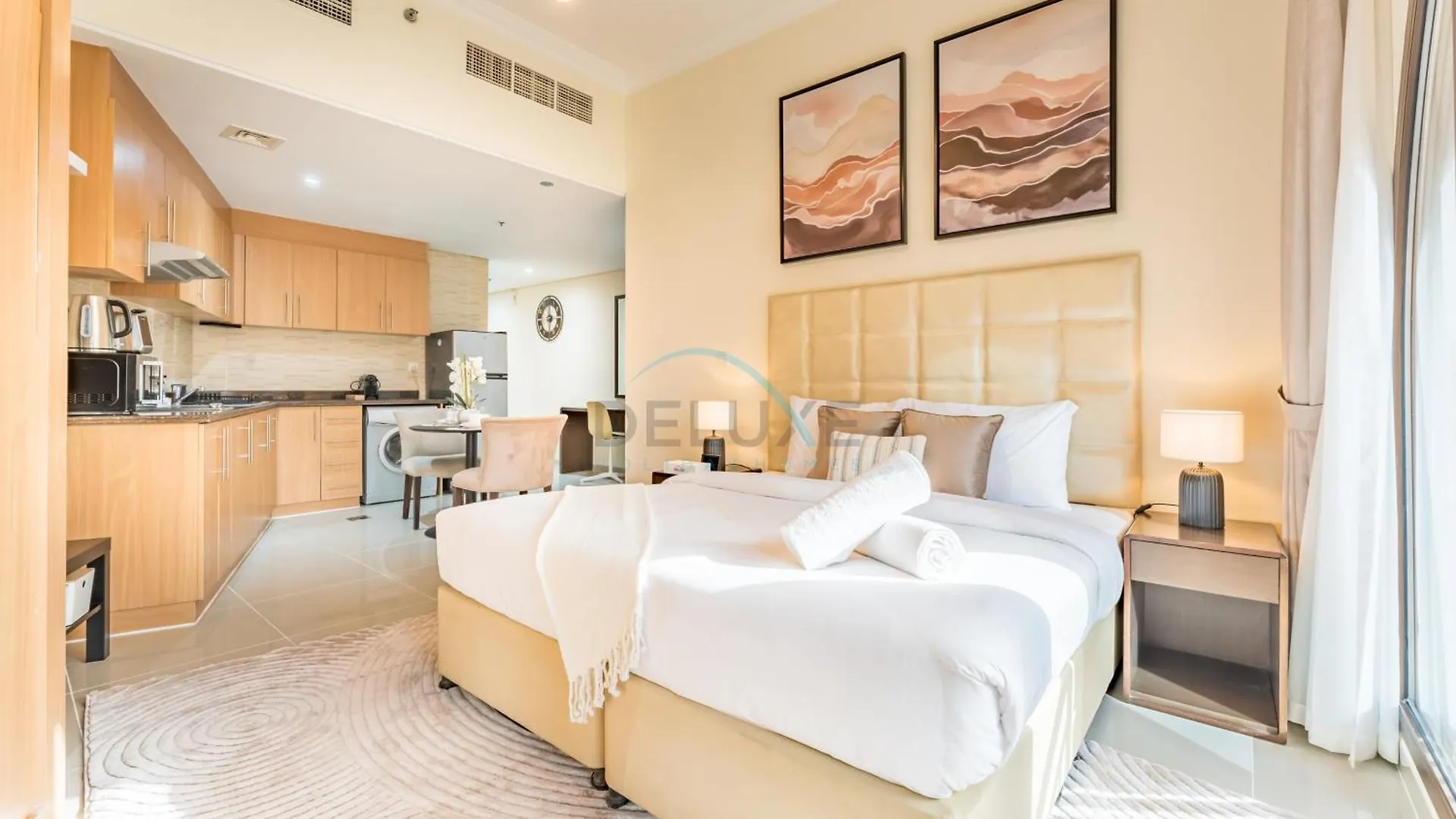 Studio With Balcony & View, Walk To Miracle Garden, Short Drive To Moe, Lincoln Park B, Arjan By Deluxe Holiday Homes Dubaj Spojené arabské emiráty