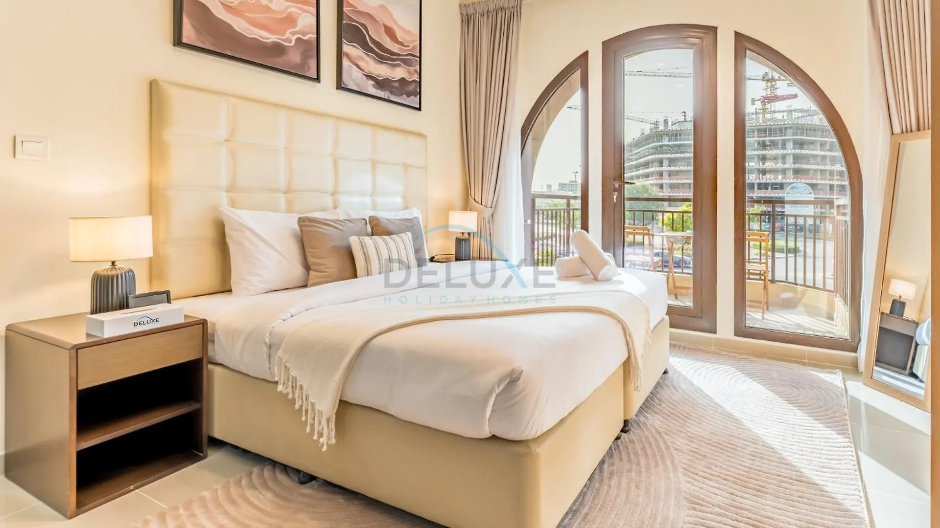 Studio With Balcony & View, Walk To Miracle Garden, Short Drive To Moe, Lincoln Park B, Arjan By Deluxe Holiday Homes Dubaj
