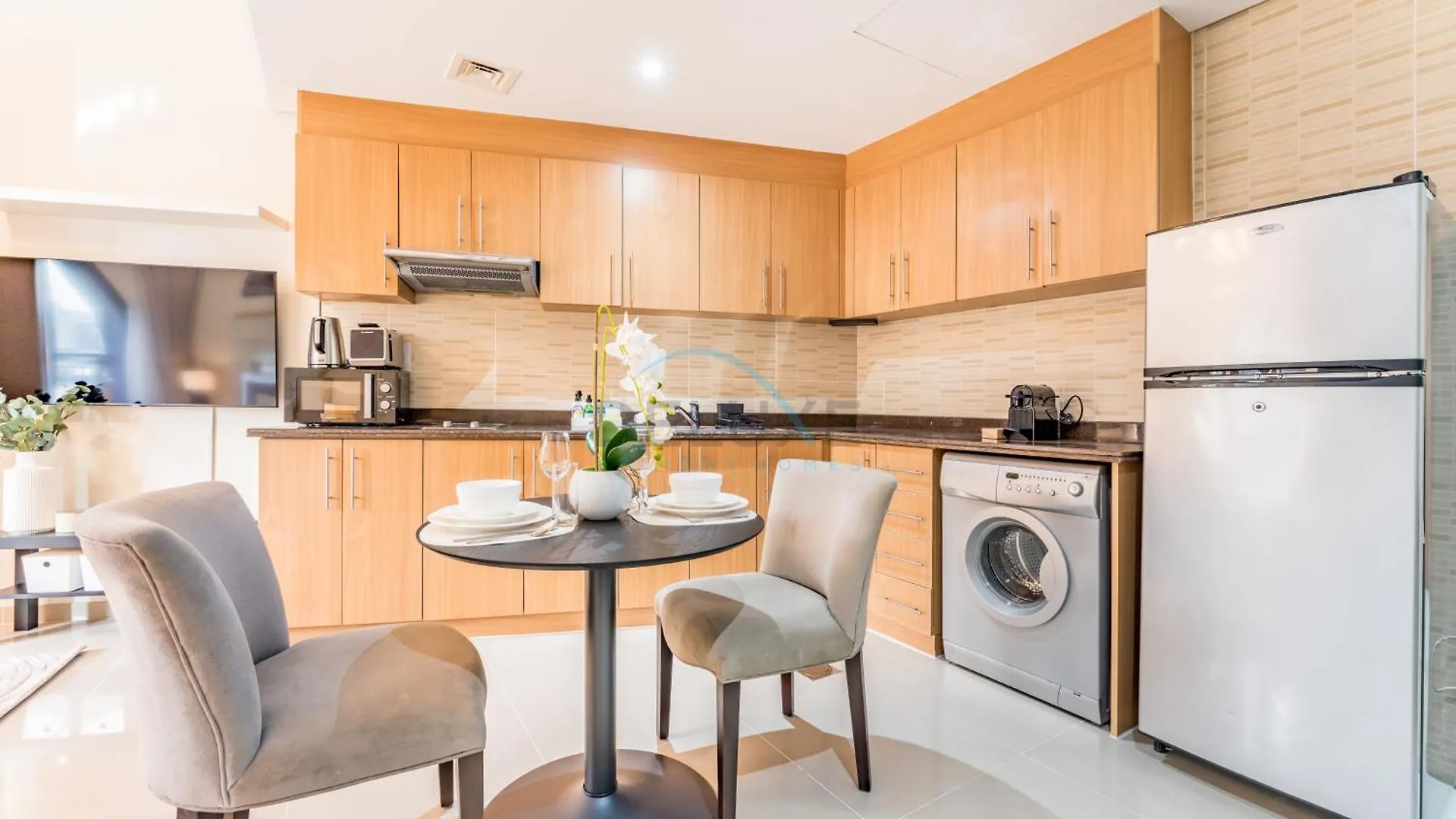 Lejlighed Studio With Balcony & View, Walk To Miracle Garden, Short Drive To Moe, Lincoln Park B, Arjan By Deluxe Holiday Homes Dubai Forenede Arabiske Emirater